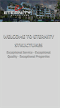 Mobile Screenshot of eternitystructures.com
