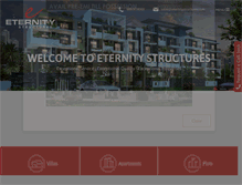 Tablet Screenshot of eternitystructures.com